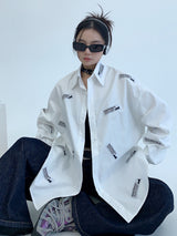 tag design loose shirt mx0066 