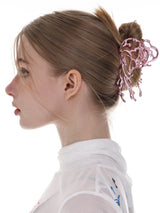 metallic drop butterfly hair clip mx0110 
