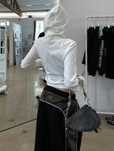 camouflage bicolor wide street pants mx0084 