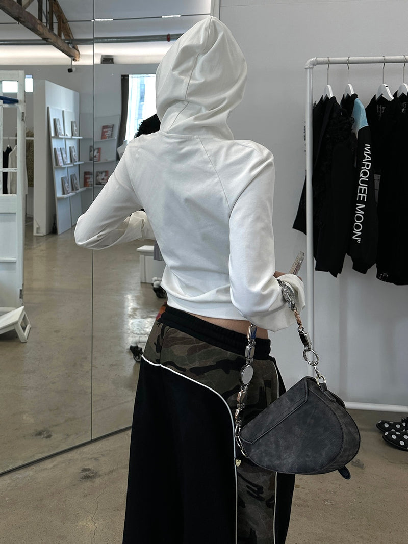 camouflage bicolor wide street pants mx0084 