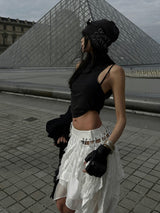 asymmetrical nuance design top mx0127