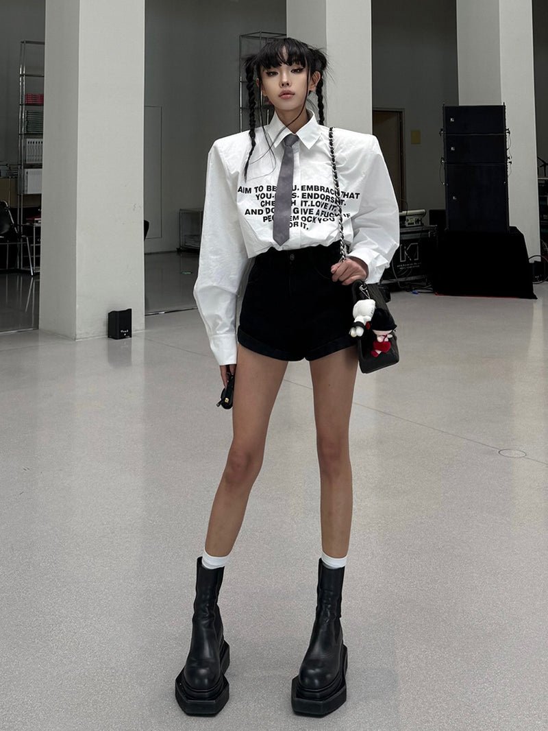 logo design shoulder silhouette shirt mx0096 