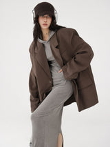 relaxed slit design dress mx0078 