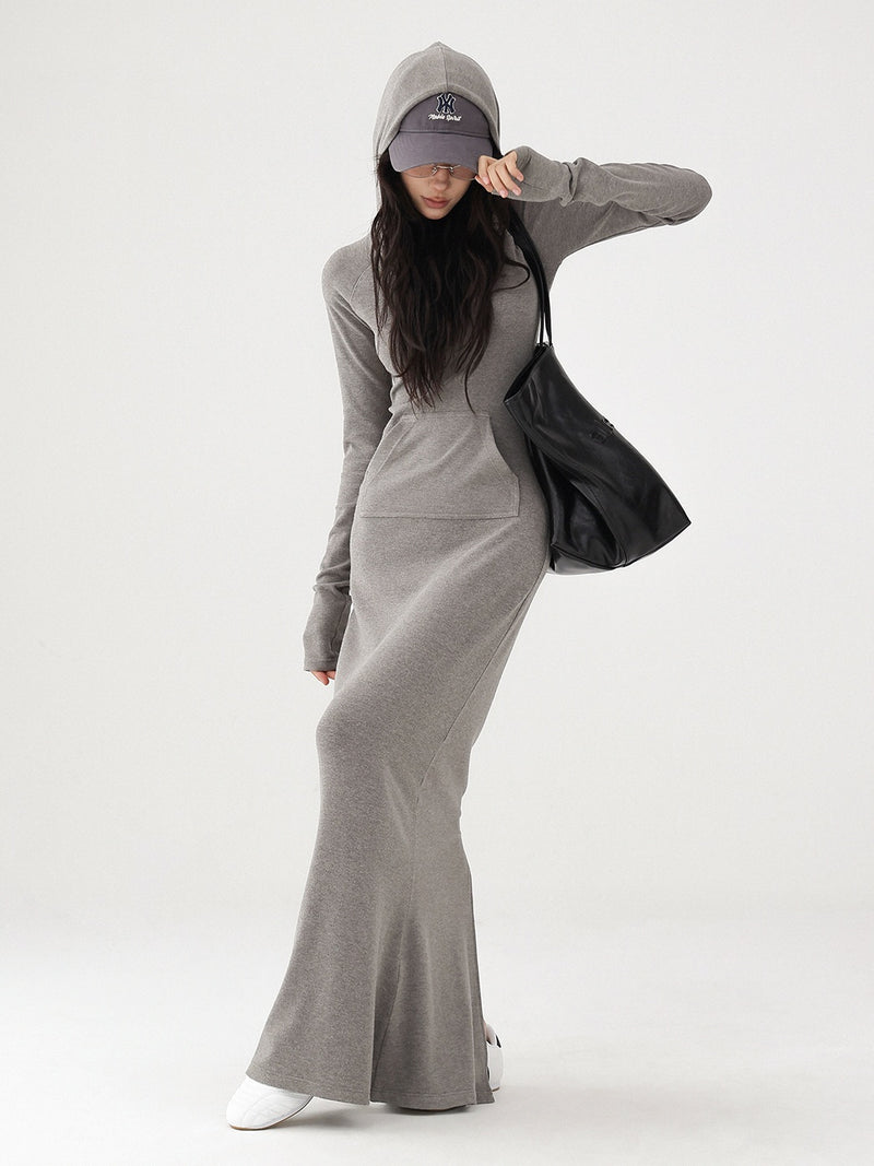 relaxed slit design dress mx0078 